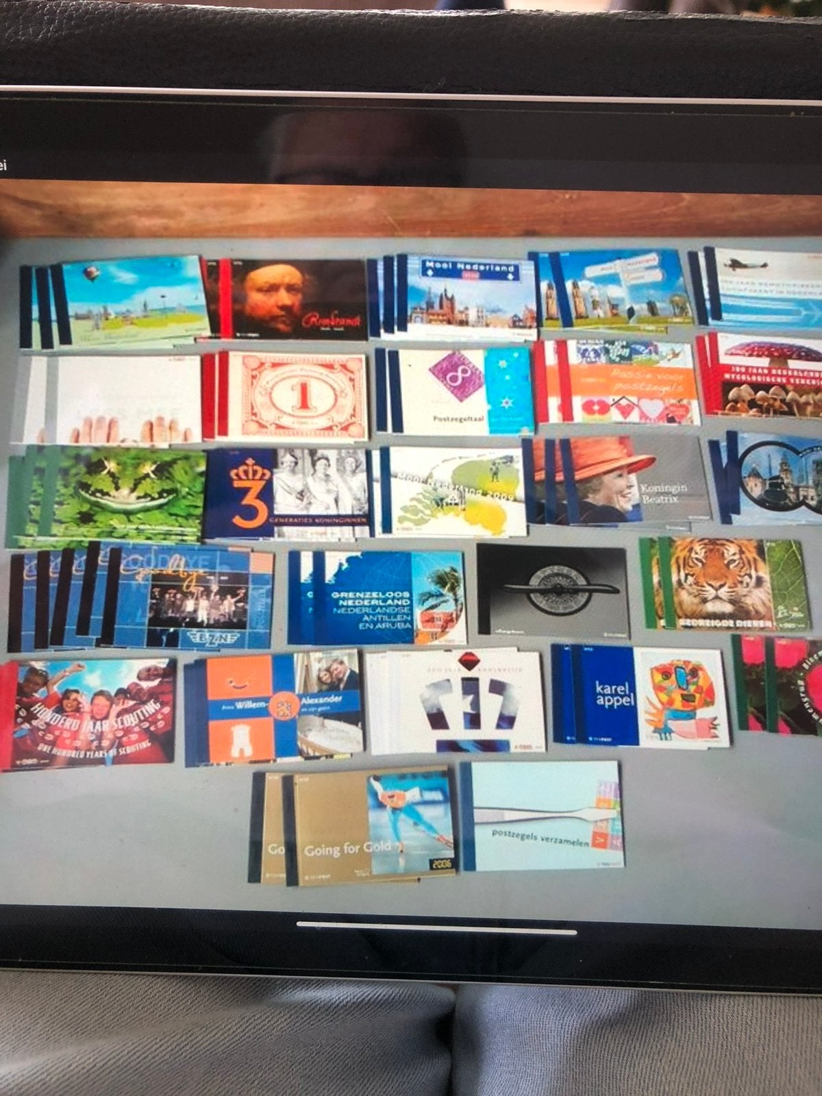 Mooi Davo album in cassette gevuld met Prestig mapjes 1-30, Verzenden, Na 1940, Postfris