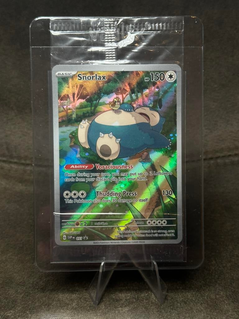 Snorlax #51 #051 SVP Sealed (Pokemon Promo) 91, Ophalen of Verzenden, Zo goed als nieuw