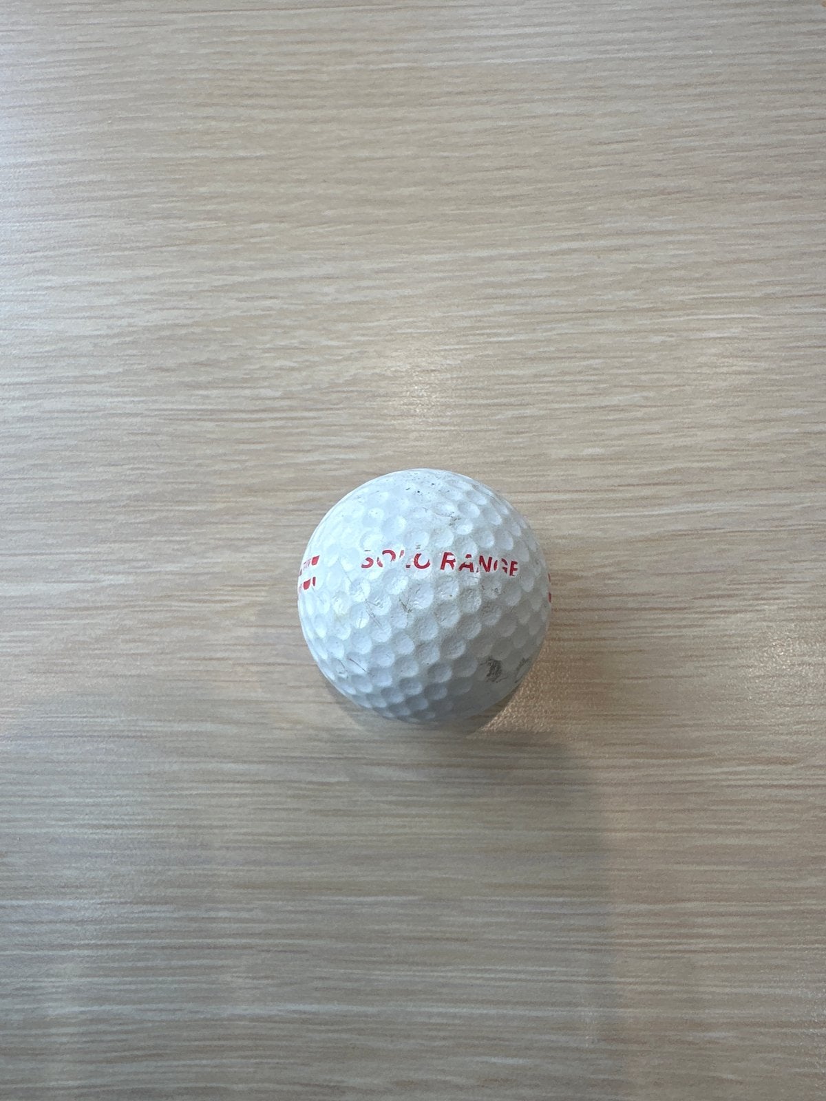 Gebruikte golfbal - Solo Range, Ophalen of Verzenden, Gebruikt, Bal(len), Overige merken