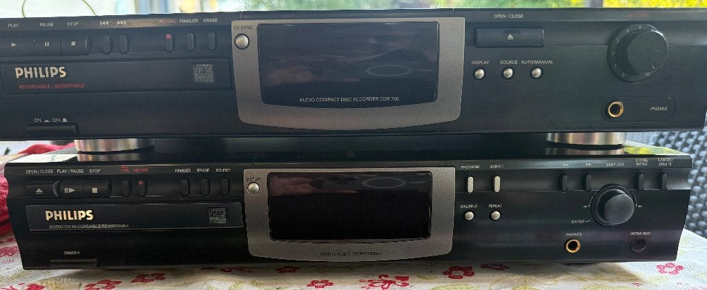 CD recorders Philips  2 stuks, Audio, Tv en Foto, Cd-spelers, Ophalen of Verzenden, Philips