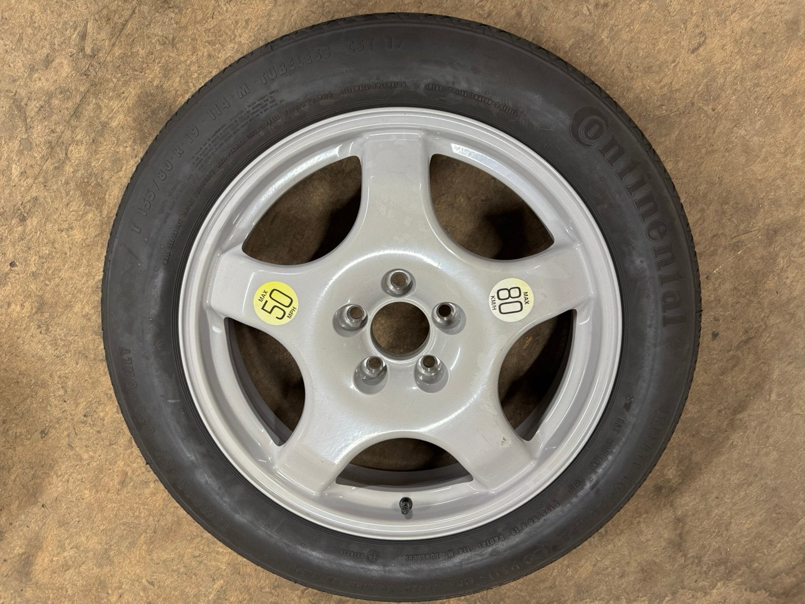 Thuiskomer Reservewiel X5 F15 nieuwstaat 19 inch, Ophalen of Verzenden