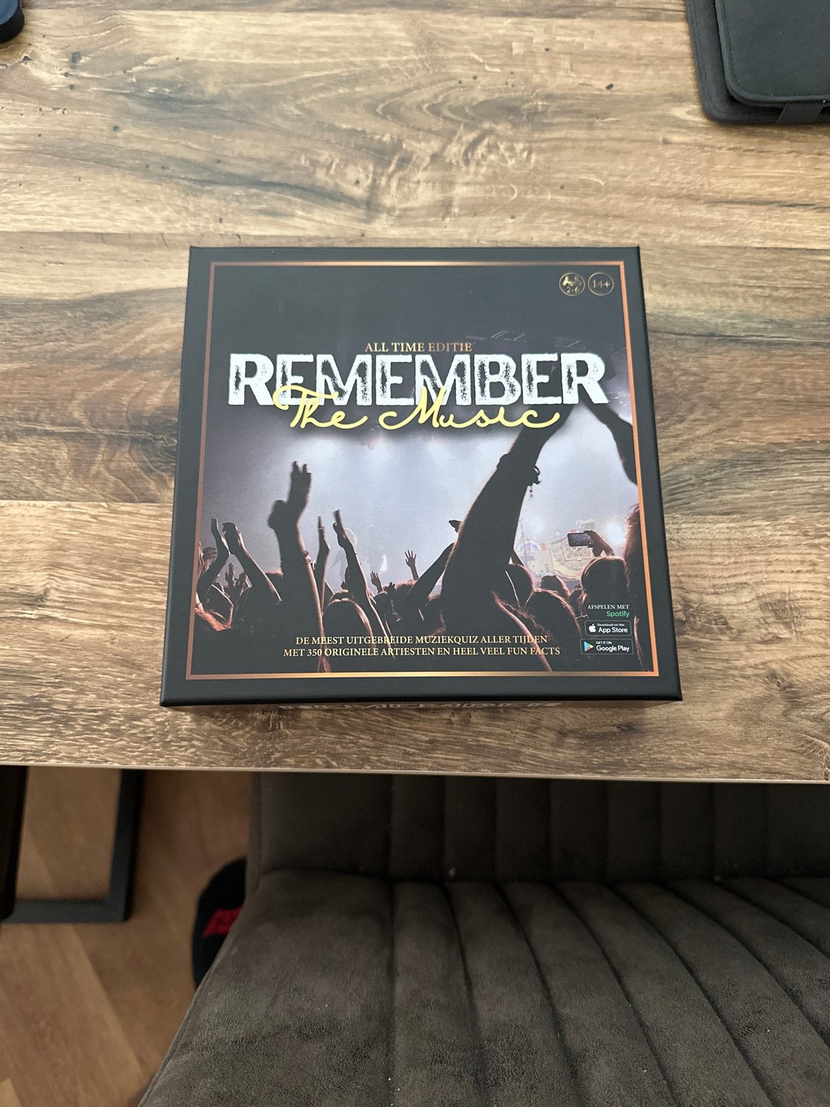 Remember The Music - All Time Editie Muziekquiz, Hobby en Vrije tijd, Gezelschapsspellen | Bordspellen, Drie of vier spelers, Ophalen of Verzenden