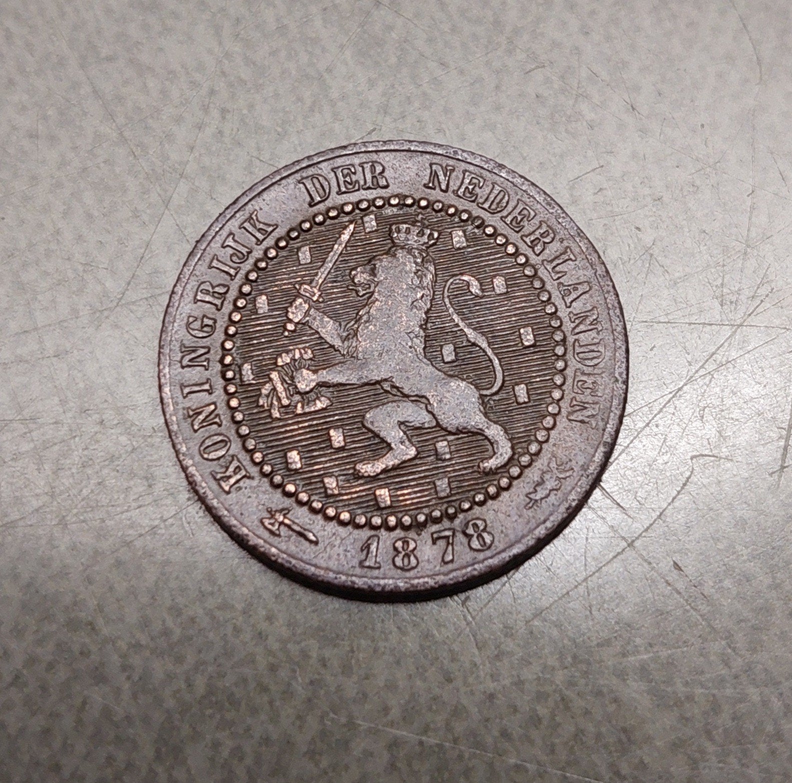 1 cent 1878, Ophalen of Verzenden, Duitsland, 1 cent