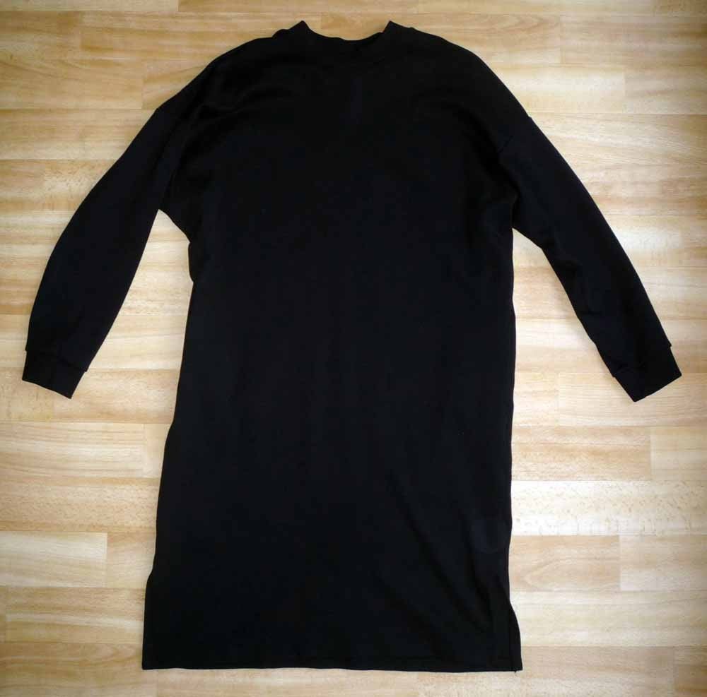 Zwarte sweater dress, Monki maat S, Zwart, Ophalen of Verzenden, Zo goed als nieuw, Knielengte