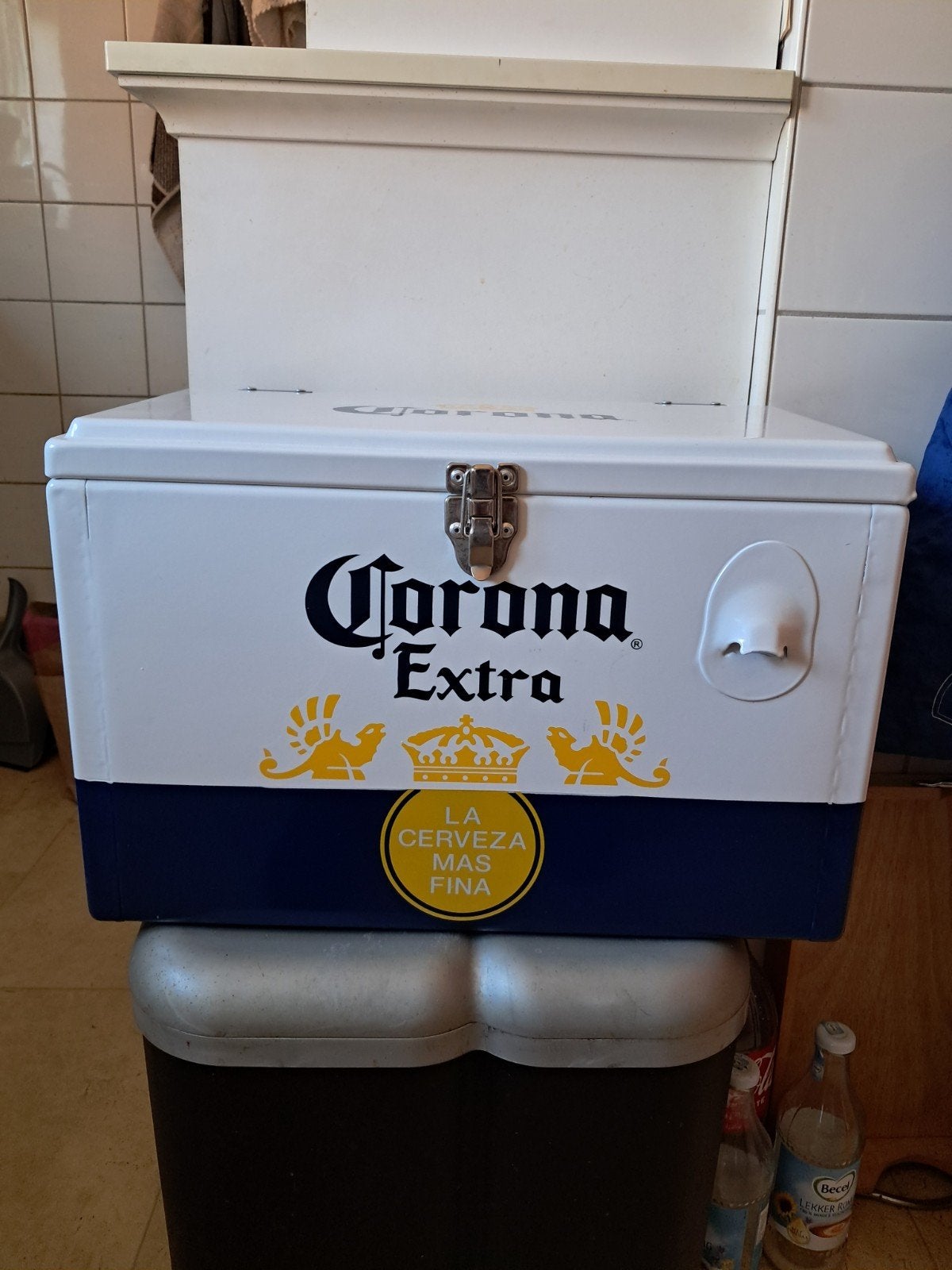 Grote Corona Extra koelbox in nieuw staat, Ophalen of Verzenden, Zo goed als nieuw, Koelelement