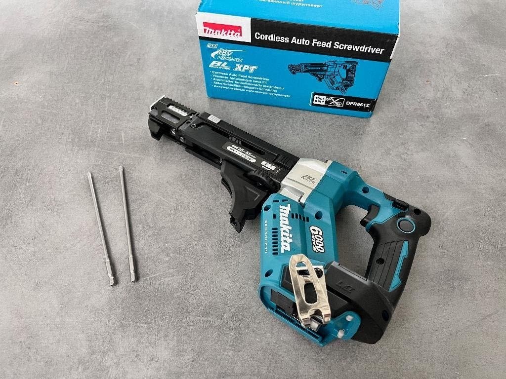 MAKITA 18V ACCU SCHROEFAUTOMAAT DFR551ZJ gips SCHROEFMACHINE, Ophalen of Verzenden, Nieuw
