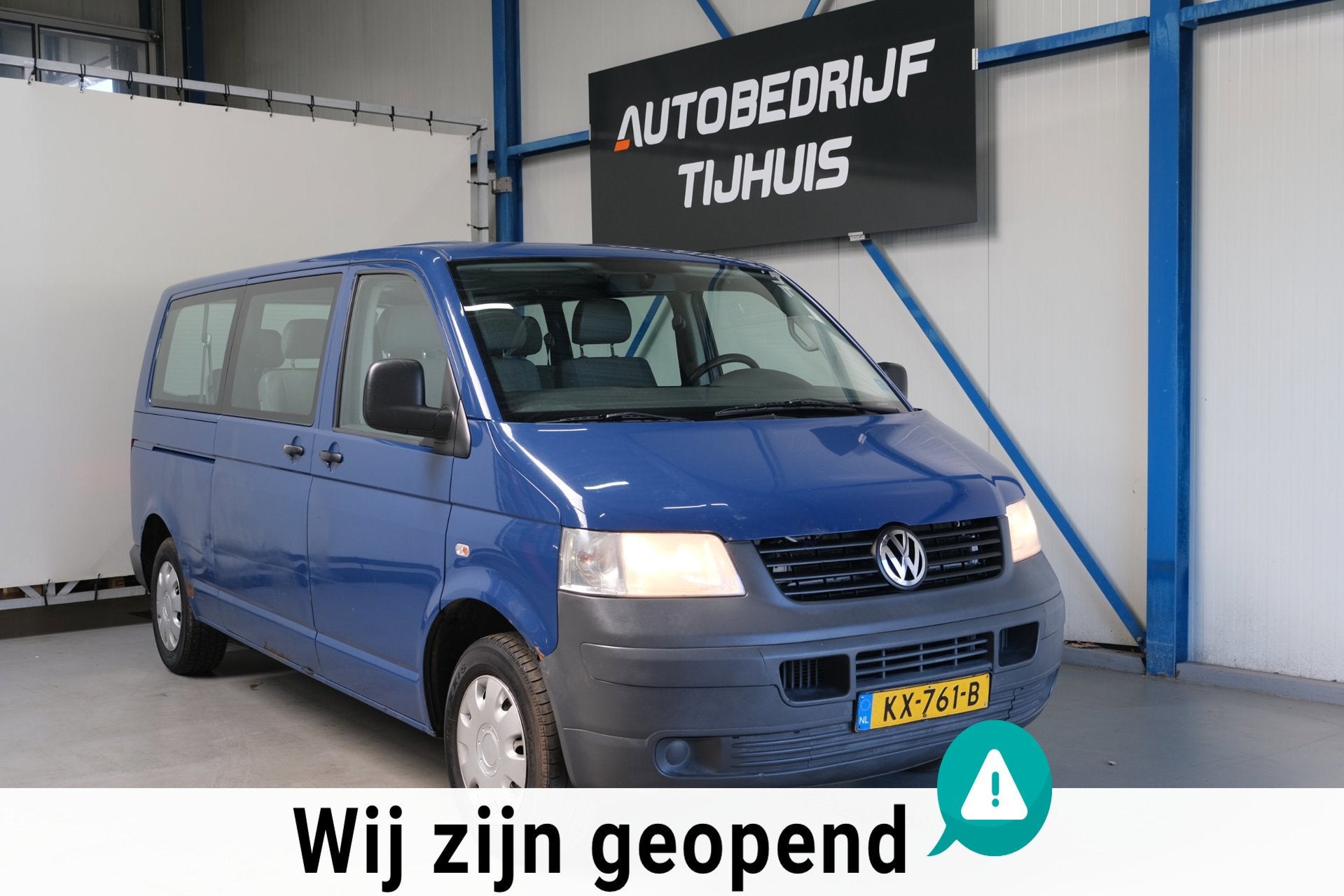 Volkswagen Transporter Kombi 2.5 TDI 340 9P > Marge <, Auto's, Volkswagen, Voorwielaandrijving, 2095 kg, Gebruikt, Overige carrosserieën