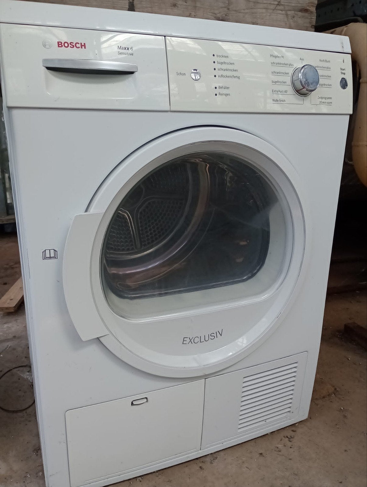 Bosch wasdroger, Witgoed en Apparatuur, Wasdrogers, 6 tot 8 kg, Ophalen, Gebruikt, Condens