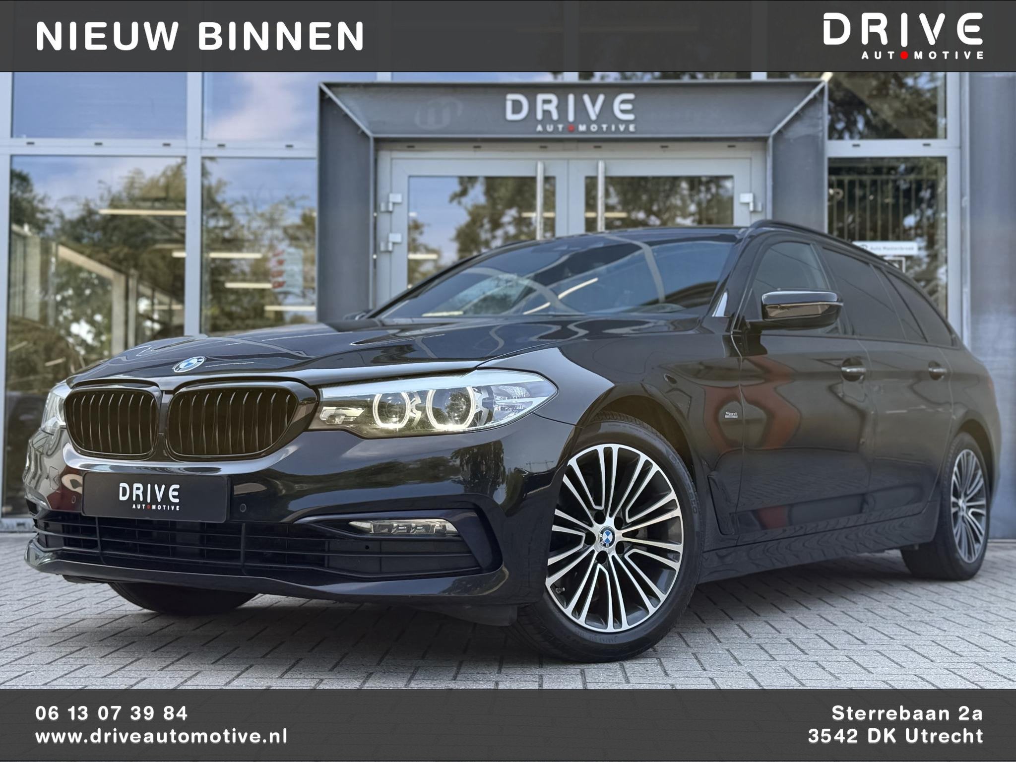 BMW 5-serie Touring 520i High Ex. Sport line, Auto's, Automaat, 1998 cc, Achterwielaandrijving, Gebruikt