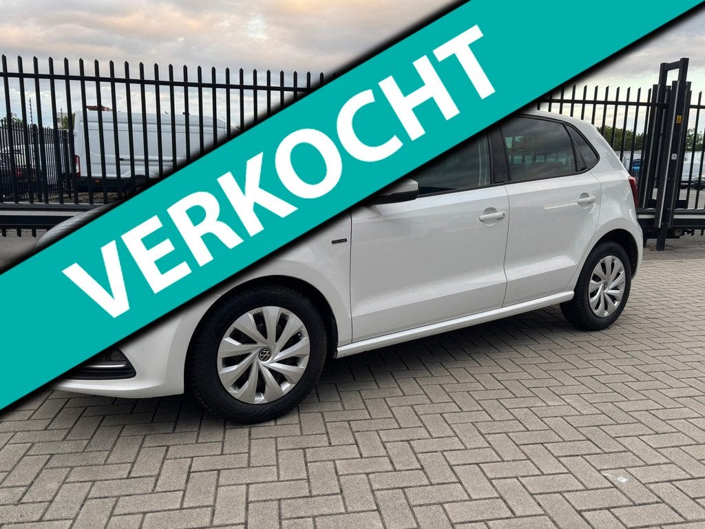 Volkswagen Polo 1.0 Highline / LOUNGE Vol Opties / Rijd perf, Stof, Gebruikt, Wit, Bedrijf