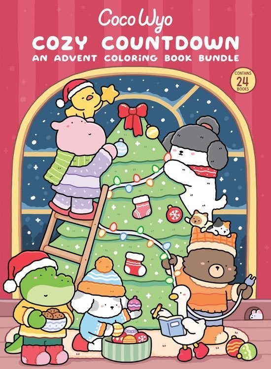 Cozy Countdown - An Advent Coloring Book Bundle - Coco Wyo, Ophalen of Verzenden, Nieuw, Overige typen