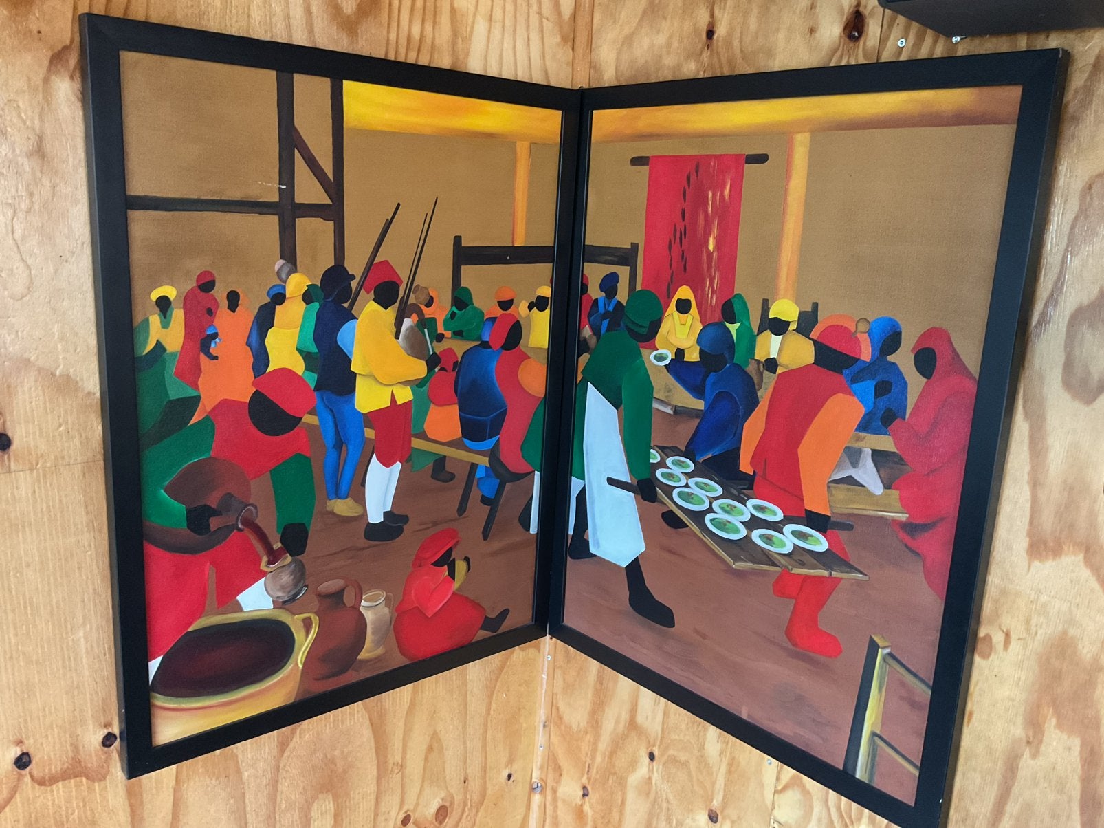 Schilderij, Ophalen, Zo goed als nieuw, Schilderij, 75 – 100
