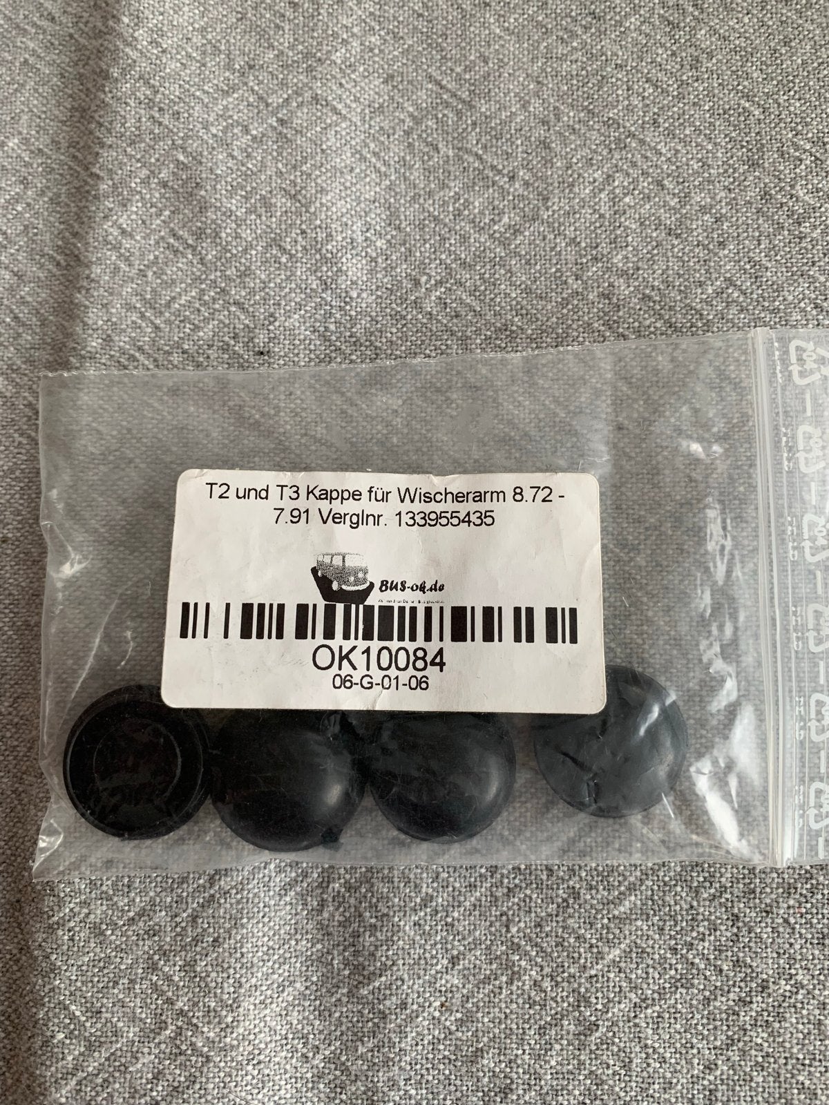 VW T2/T3 Ruitenwisserarm Kapje - Origineel Onderdeel 1339554, Verzenden, Nieuw, Volkswagen