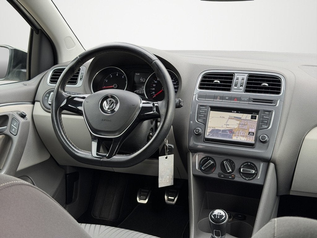 Volkswagen Polo 1.2 TSI First Edition Airco|Cruise|Netjes OH, Auto's, Euro 6, 4 cilinders, Origineel Nederlands, Bedrijf