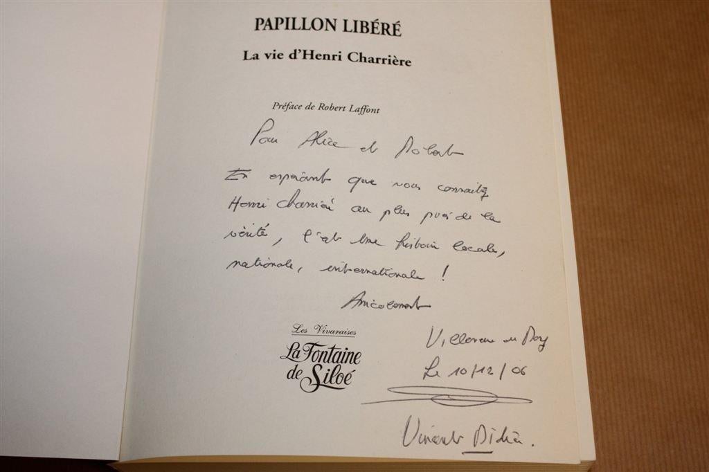 Papillon libéré. Henri Charrière. Vincent Didier. Gesgine, Boeken, Ophalen of Verzenden, Gelezen
