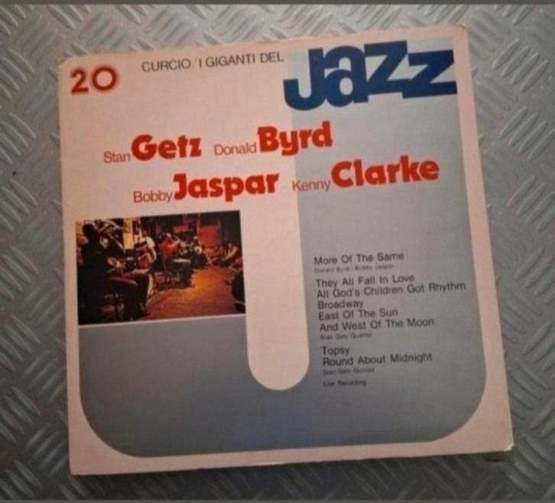 Jazz 20: Stan Getz, Donald Byrd, Bobby Jaspar, Kenny Clarke, Ophalen of Verzenden, Gebruikt, Jazz, Verzamelalbum