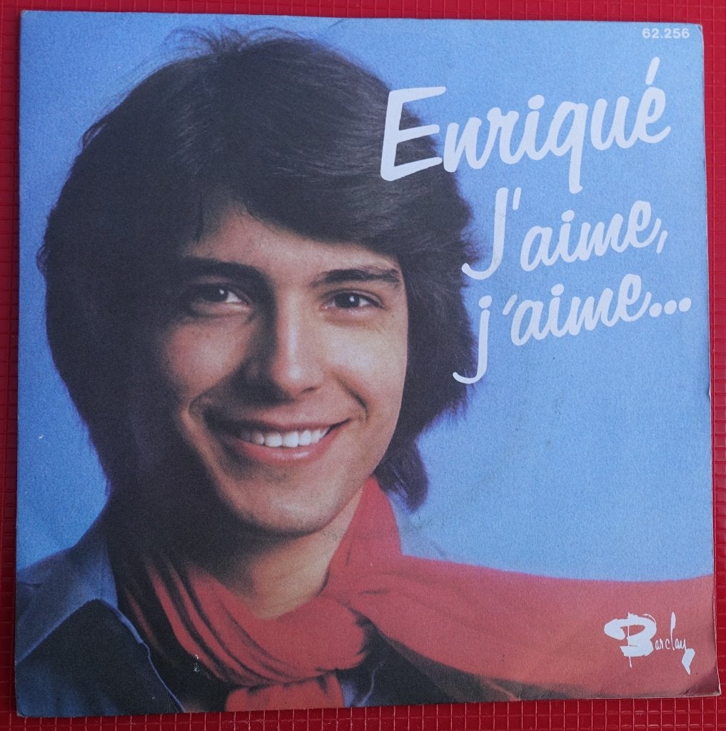 Enrique - J'aime, j'aime... (7'' Vinyl single), Cd's en Dvd's, Vinyl Singles, 7 inch, Zo goed als nieuw, Overige typen, Fotohoes