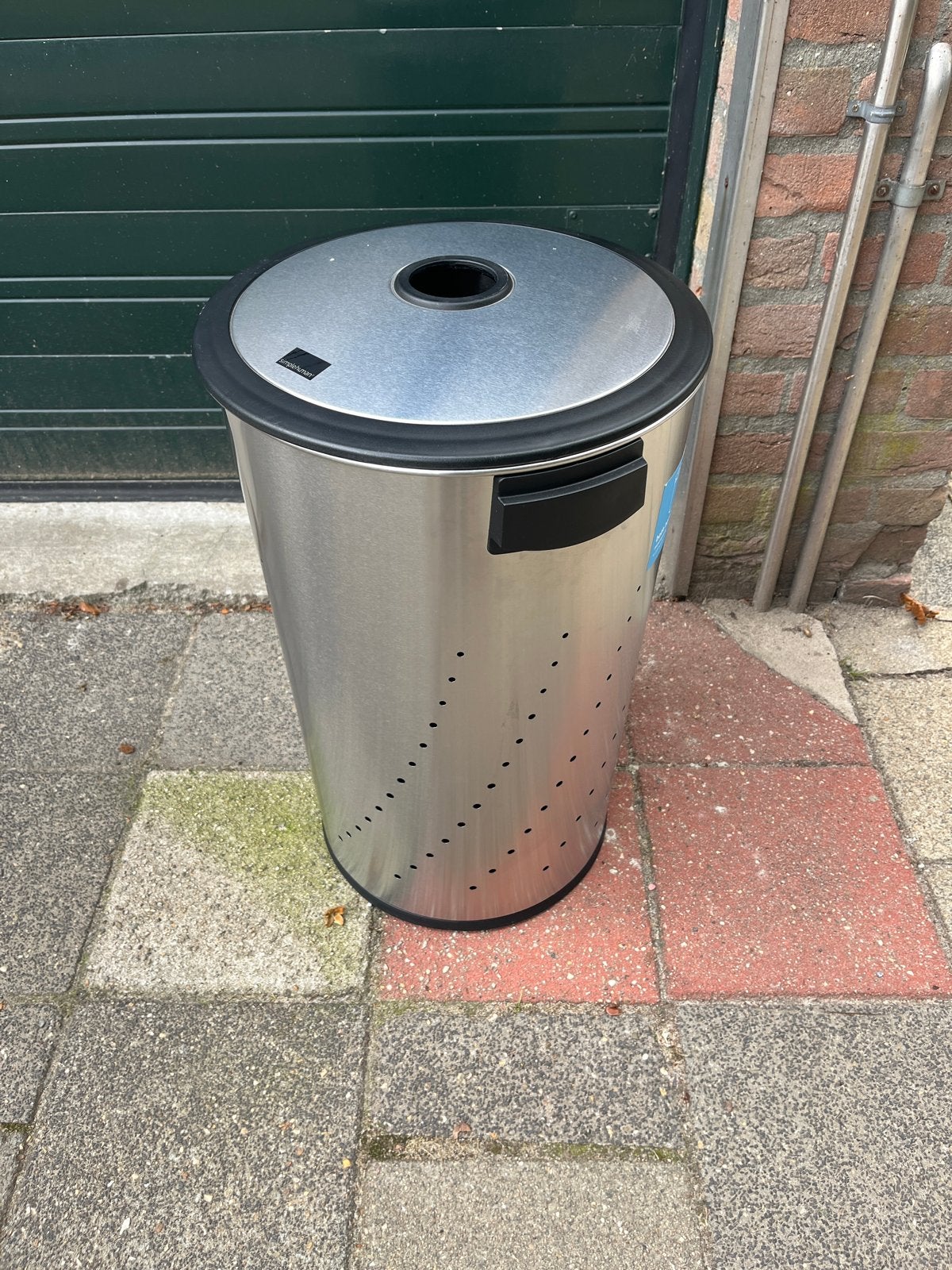 Simplehuman Wasmand 55L - RVS, Ophalen, Zo goed als nieuw