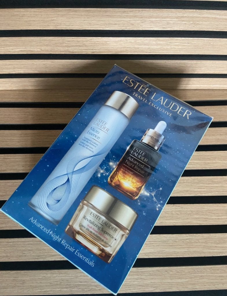 Estee Lauder 3set travel exclusive Nieuw, Ophalen of Verzenden, Nieuw, Gehele gezicht, Verzorging