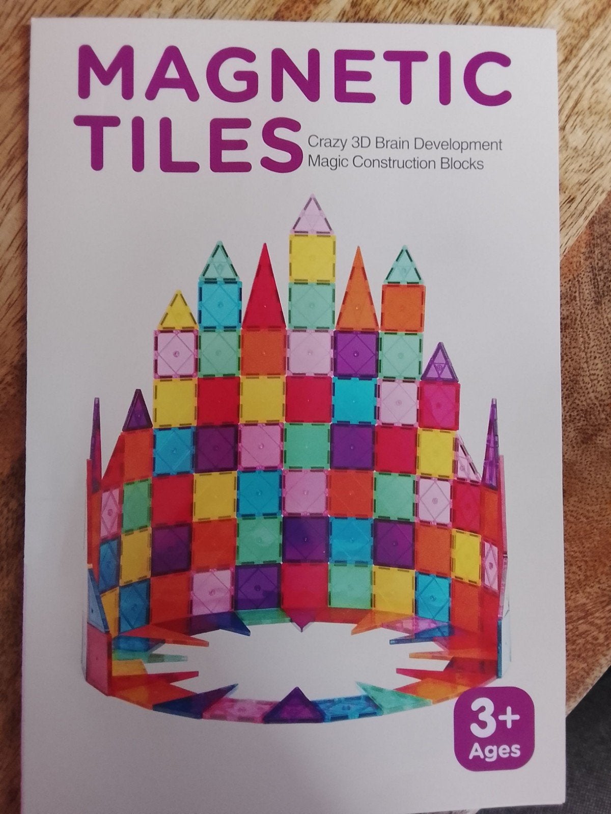 Magnetic Tiles - 100 stuks - Zo goed als nieuw, Ophalen of Verzenden, Zo goed als nieuw, Overige merken