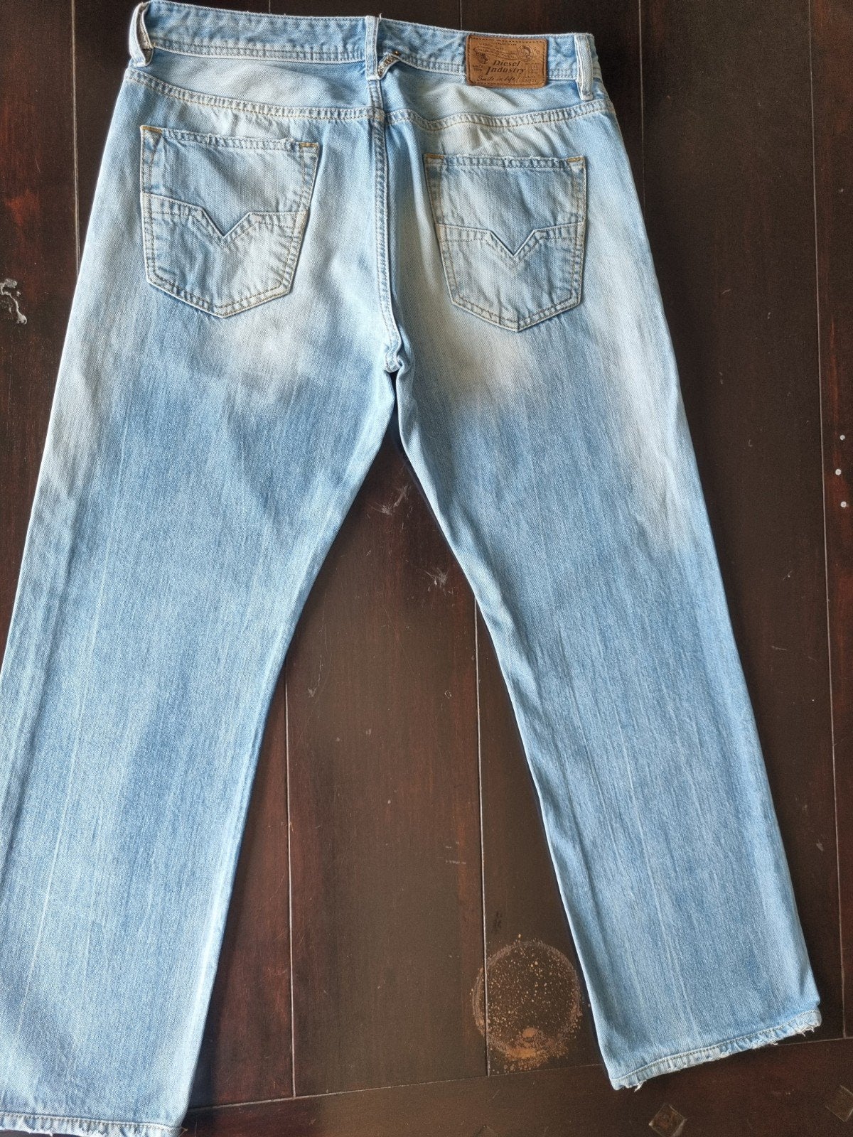 CLASSIC DIESEL LARKEE 3D REGULAR STRAIGHT JEANS SIZE 32/30!!, Kleding | Heren, Diesel, Blauw, W32 (confectie 46) of kleiner, Ophalen of Verzenden