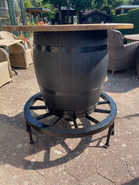 te koop bartafel . kroegtafel , stamtafel, statafel, Ophalen, 100 tot 150 cm, Rond, 50 tot 100 cm