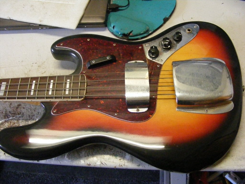 bas gitaar..... ibanez jass 70 er jaren, Ophalen of Verzenden, Gebruikt, Elektrisch