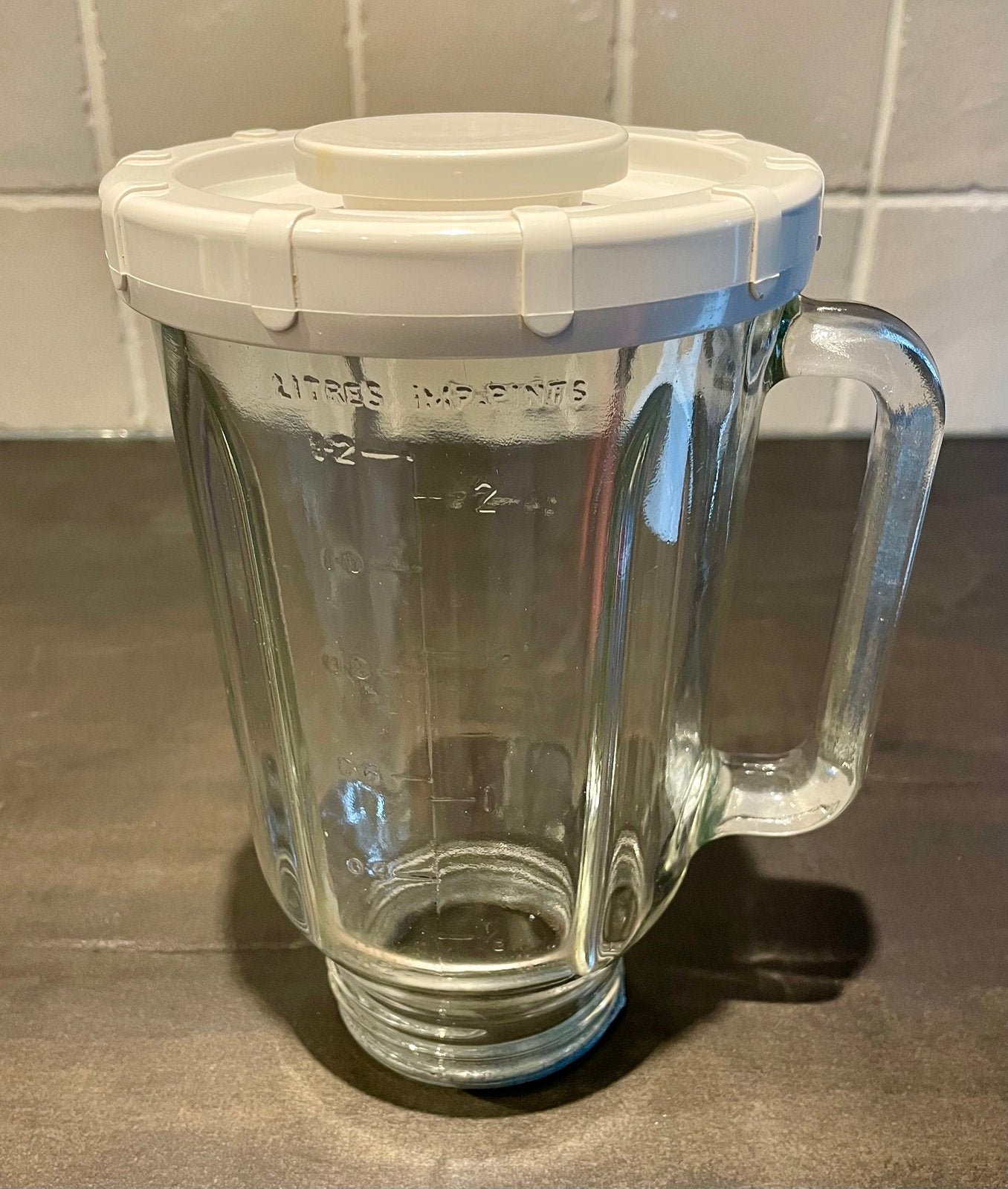 Kenwood Glazen Blender kan 1,2 L, Ophalen of Verzenden, Gebruikt, Blender