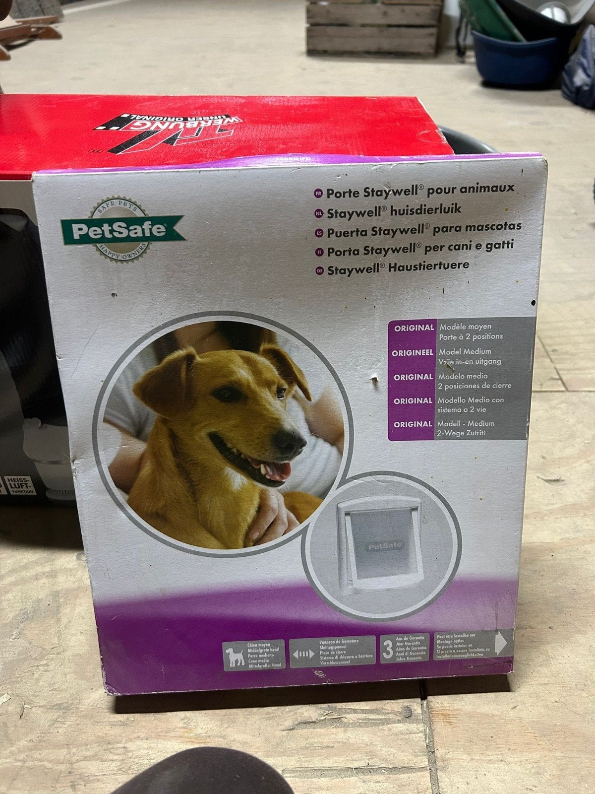 Petsafe Hondenluik Medium, nieuw in doos, Ophalen, Nieuw