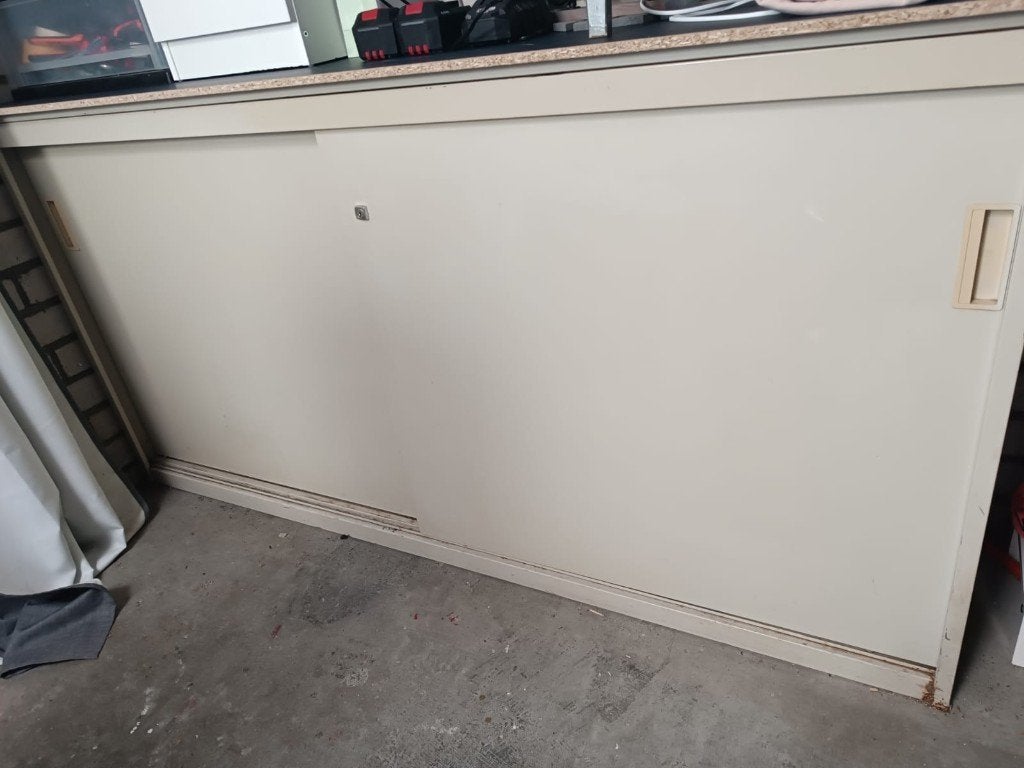 Archiefkast, Huis en Inrichting, Kasten | Roldeurkasten en Archiefkasten, Ophalen, Gebruikt, 150 tot 200 cm, Minder dan 100 cm