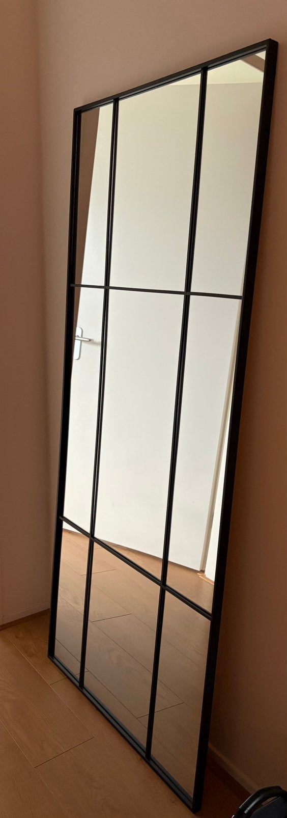 JYSK STUDSTRUP - Spiegel zwart 80x180, Ophalen, Minder dan 50 cm, Zo goed als nieuw, Minder dan 100 cm