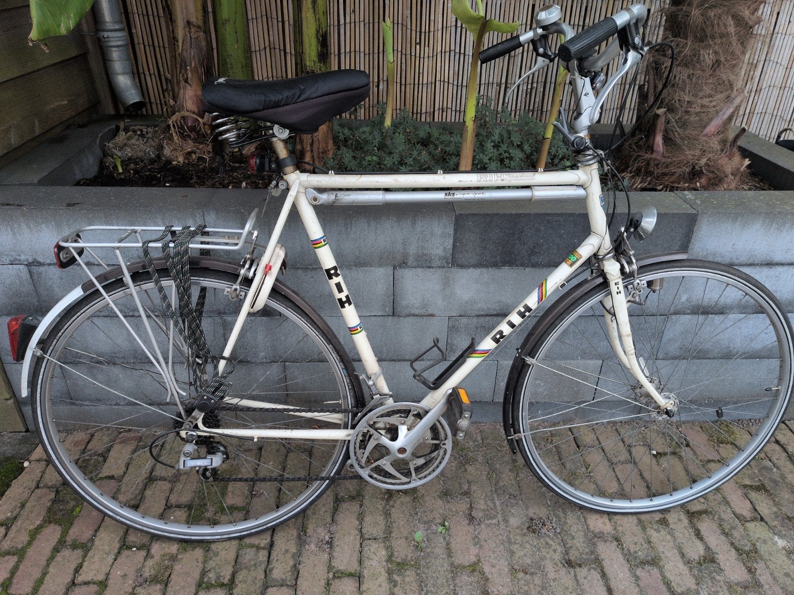RIH Toerfiets - Vintage model met versnellingen, Fietsen en Brommers, Fietsen | Heren | Herenfietsen, Gebruikt, Velgrem, Versnellingen