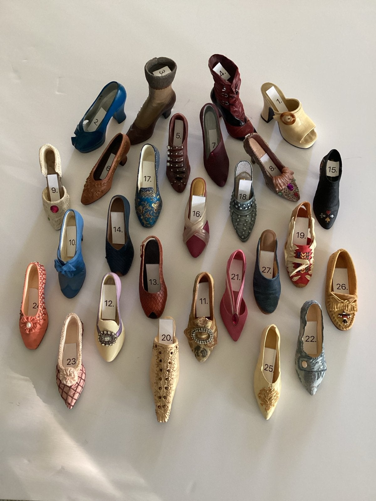 ️12 Just The Right Shoe schoentjes met gratis Display, Ophalen of Verzenden, Zo goed als nieuw