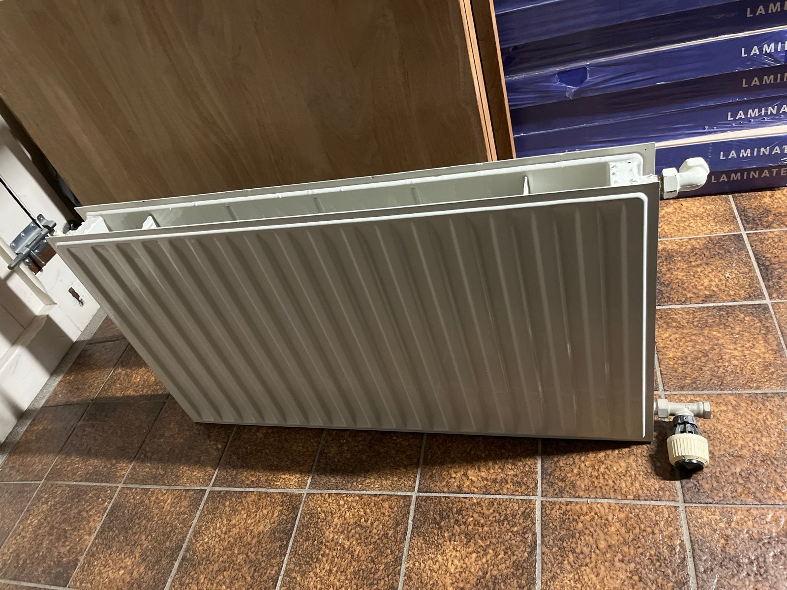 Radiator 90x50 cm - Wit, Ophalen, 30 tot 80 cm, Gebruikt, Radiator