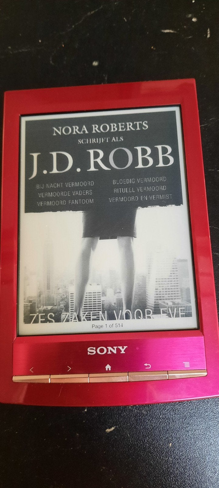 Sony reader trs t 1 incl hoes, Ophalen of Verzenden, Zo goed als nieuw, Overige onderwerpen