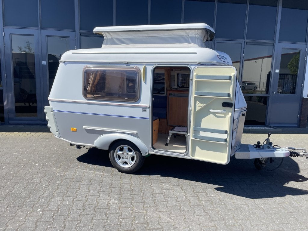 Eriba Touring Puck 120 GT Langslaper 700KG max hefdak BJ2006, Caravans en Kamperen, Caravans, Overige typen, Tot en met 2, Bedrijf