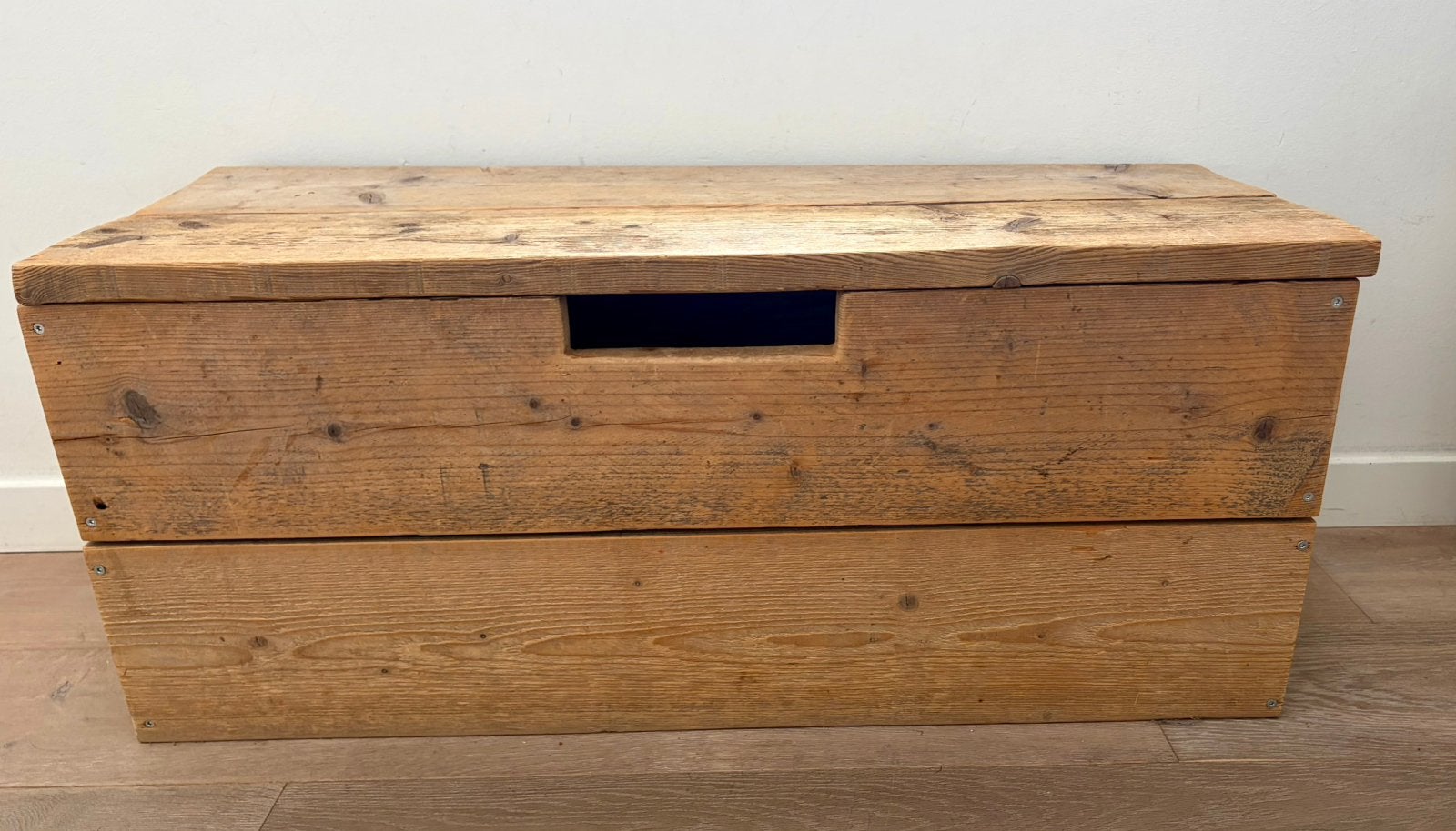Speelgoedkist hout, Ophalen, Zo goed als nieuw, Minder dan 50 cm