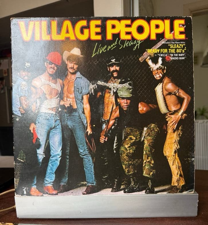 Village People - Live and Sleazy 2LP | 1979 NL (VG+/VG)