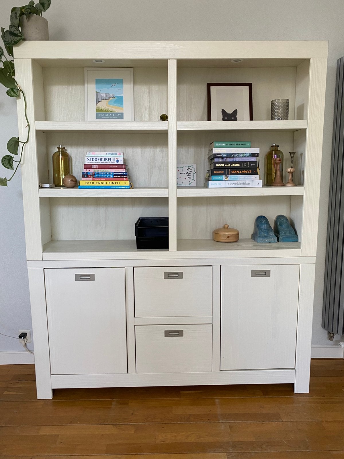 Boeken/interieurkast, Gebruikt, 200 cm of meer, 150 tot 200 cm, Met lade(s)