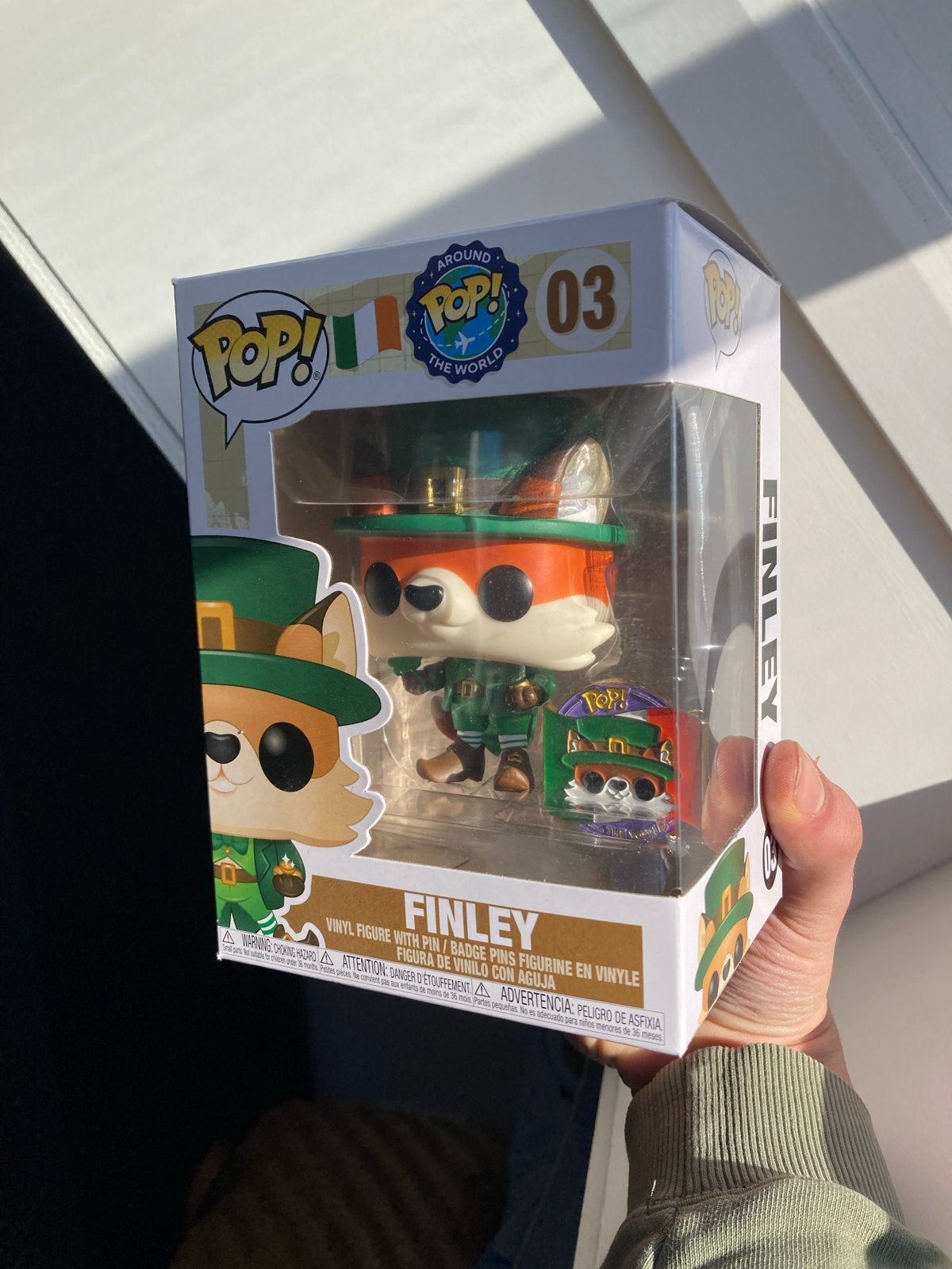 Funko Pop! Around The World Finley Ierland 03, Ophalen of Verzenden, Nieuw