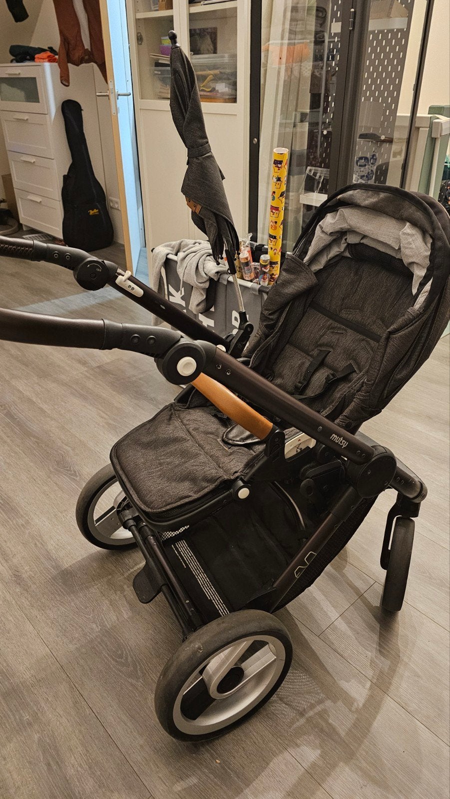 Complete Mutsy Evo kinderwagen inclusief accessoires, Ophalen, Gebruikt, Combiwagen, Mutsy