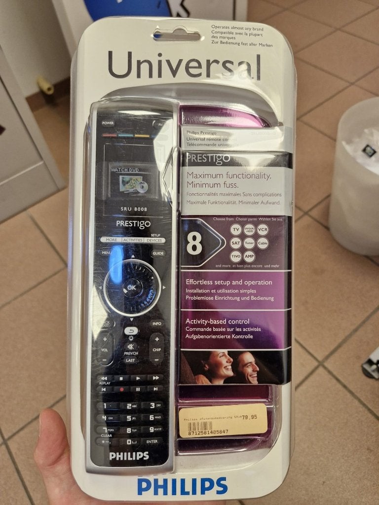 universele afstandsbediening SRU8008/10, Philips, Universeel, Nieuw, Ophalen of Verzenden