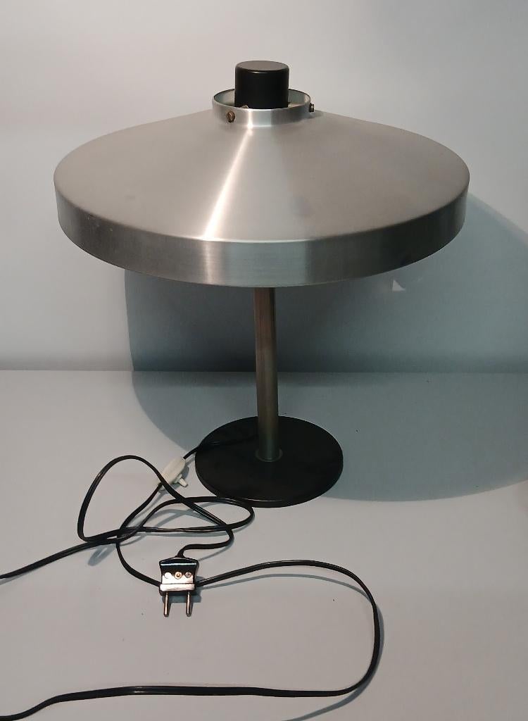 Vintage UFO Design Lamp Hala Zeist Tafellamp Mid-Century NL, Gebruikt, ., Hala, Ophalen of Verzenden