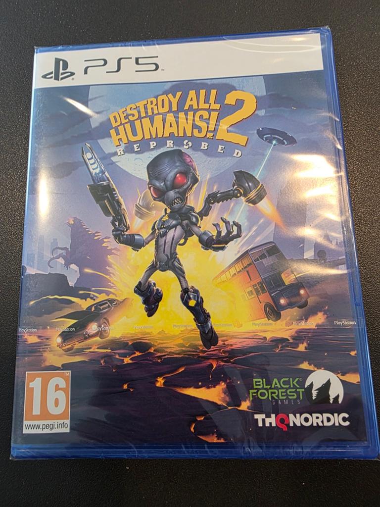 Destroy All Humans! 2 Reprobed PS5 - Lees info!, Spelcomputers en Games, Avontuur en Actie, Eén computer, Ophalen of Verzenden