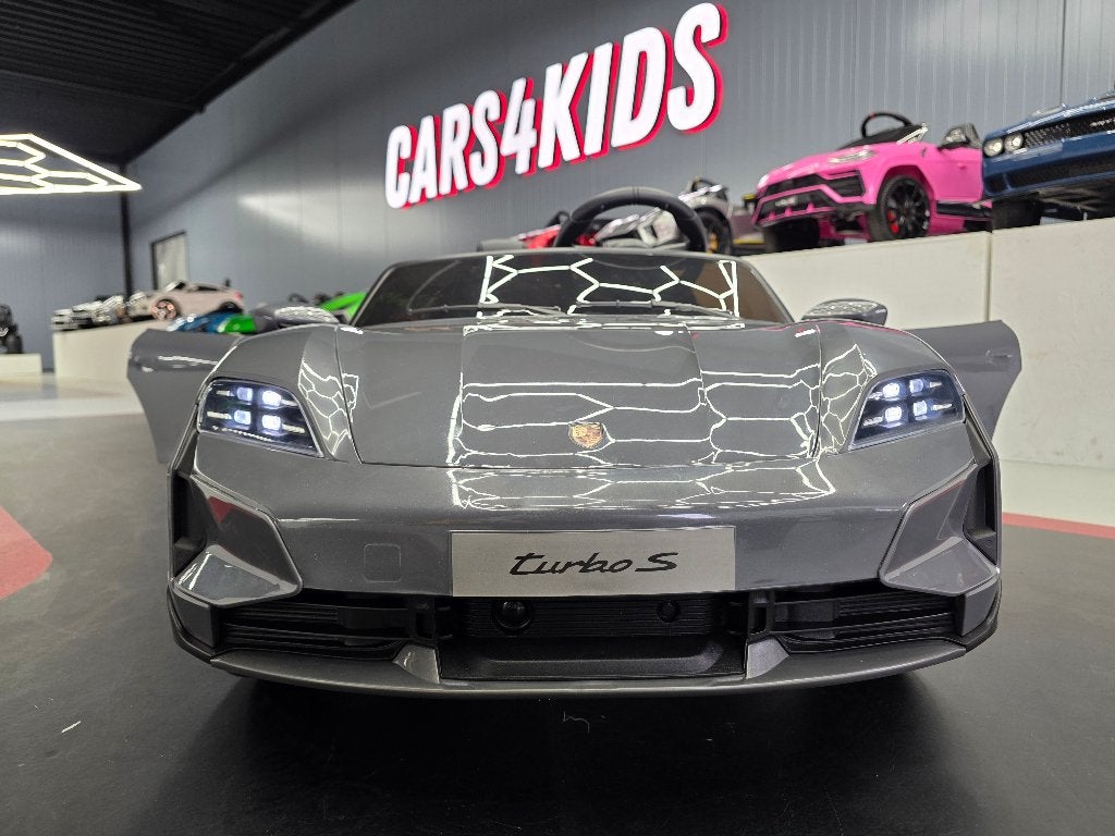 Kinderauto Porsche Taycan - 2 persoons - 24 volt - met RC, Ophalen of Verzenden, Nieuw
