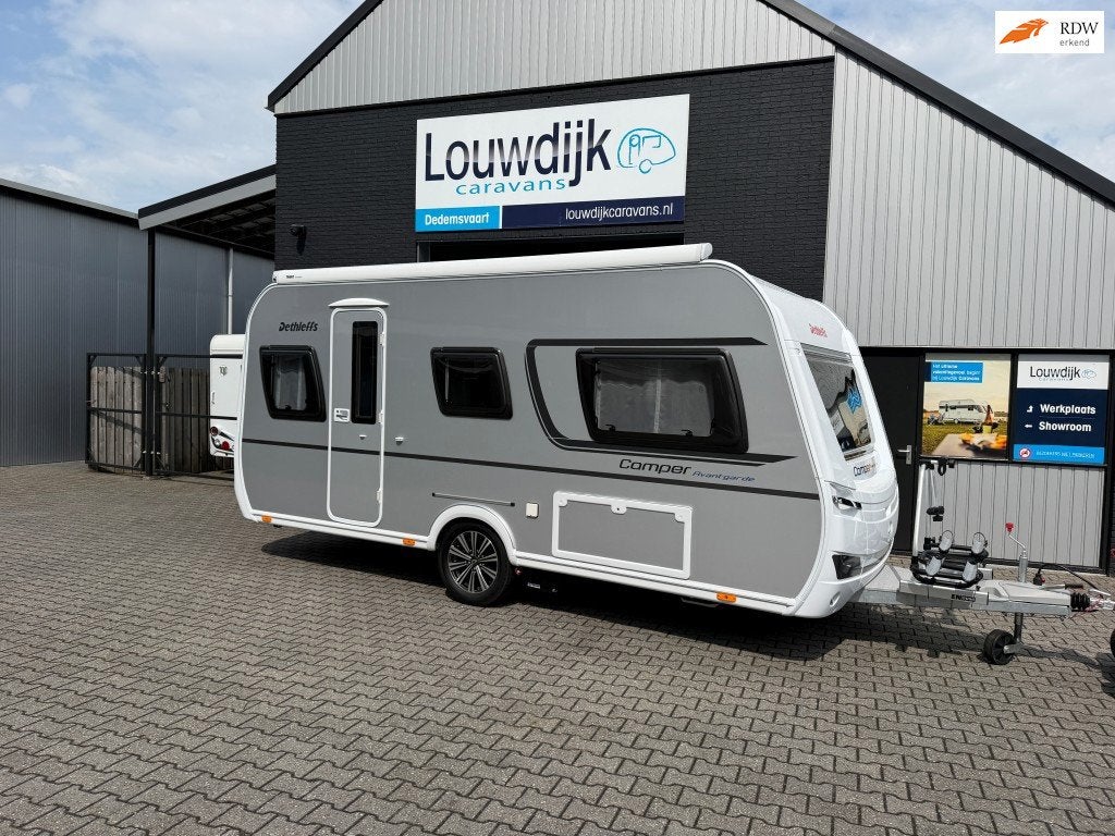 DETHLEFFS Camper 460 EL ’23 (Enkele Bedden, Mover), Caravans en Kamperen, Rondzit, Bedrijf, 2 aparte bedden, Tot en met 4