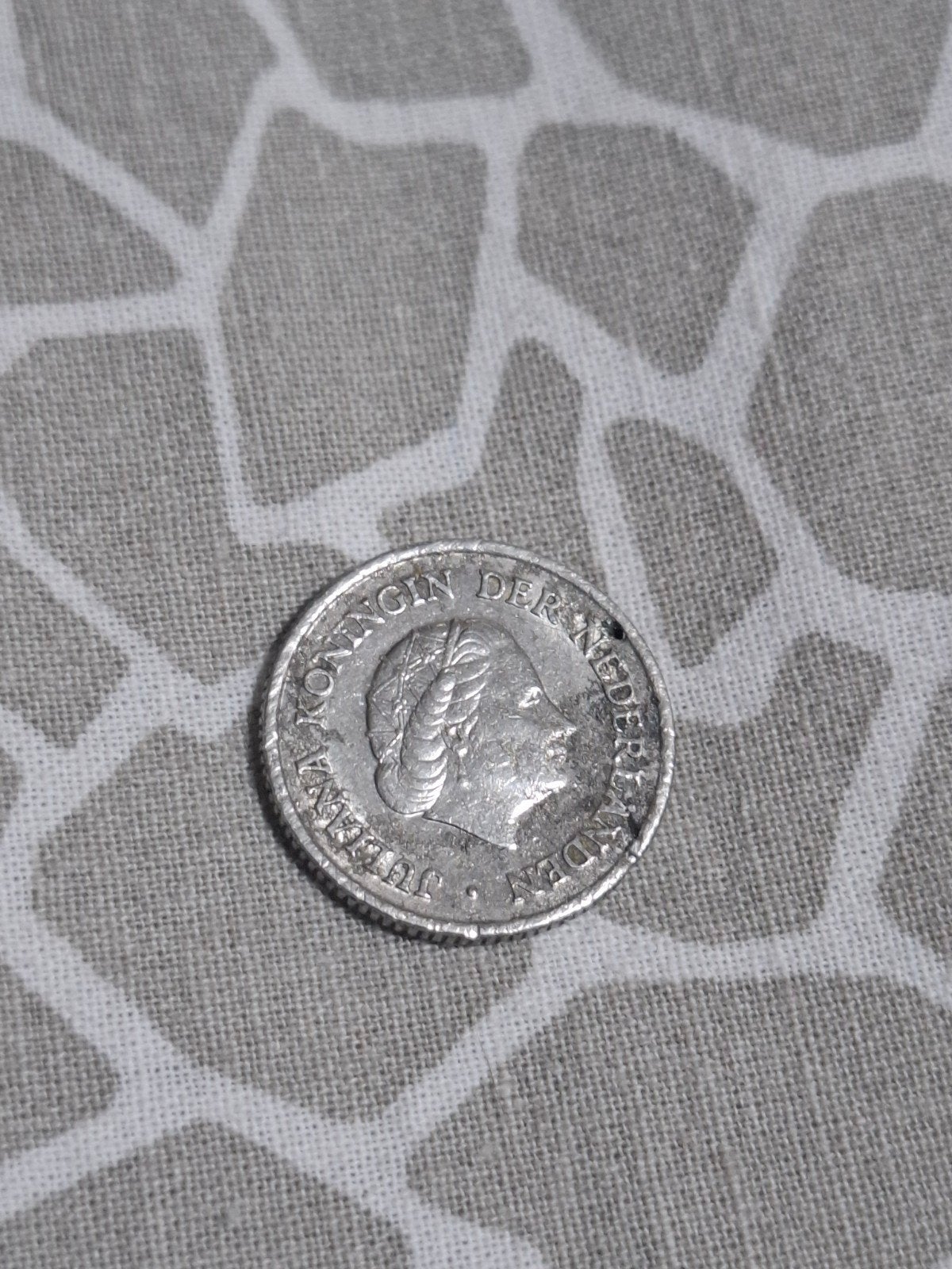 Misdruk kwartje met rare afwijking, Ophalen of Verzenden, Koningin Beatrix, 25 cent