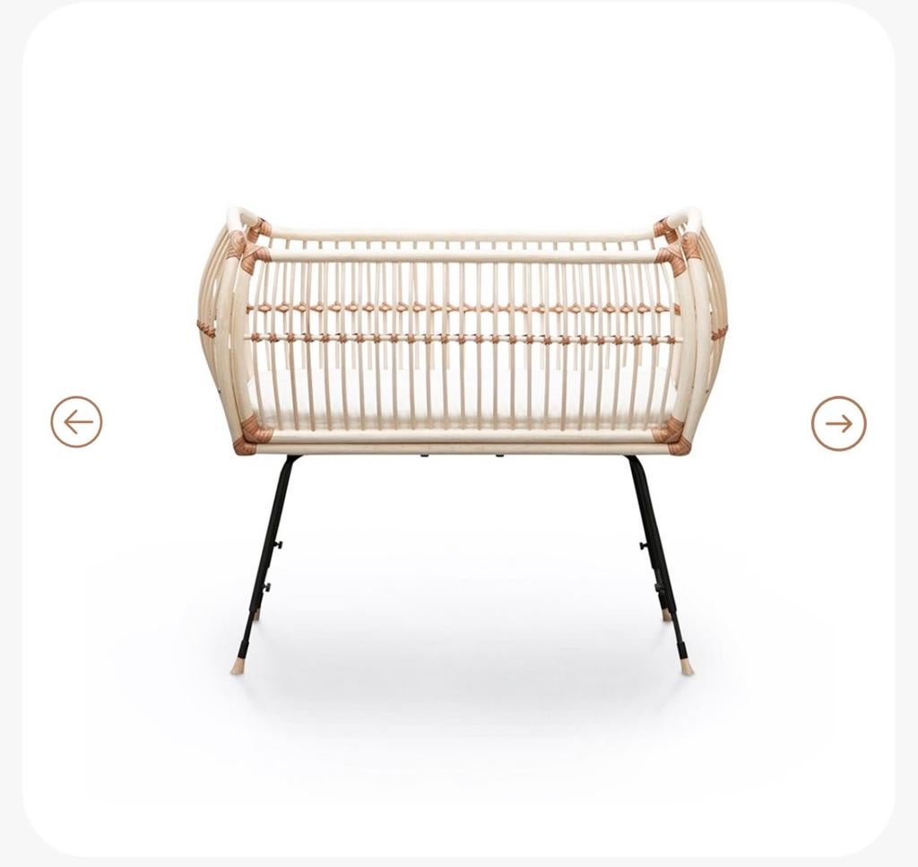 Rotan Co-sleeper Wieg - Perfect voor de babykamer, Ophalen of Verzenden, Zo goed als nieuw