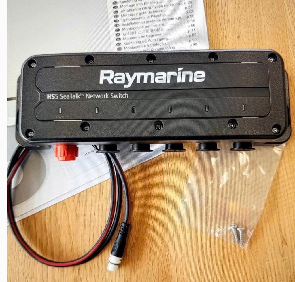 Raymarine HS5 Netwerk Switch Raynet A80007 NIEUW, Ophalen, Nieuw