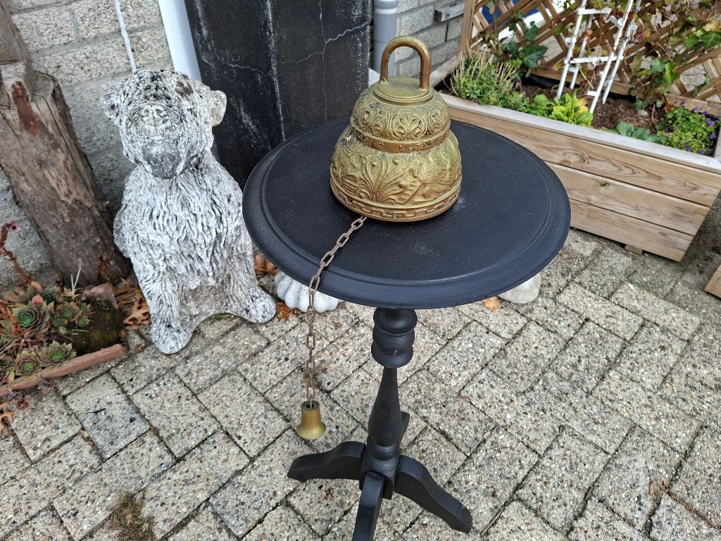 antiek  brons messing altaar bel, Ophalen of Verzenden, Brons